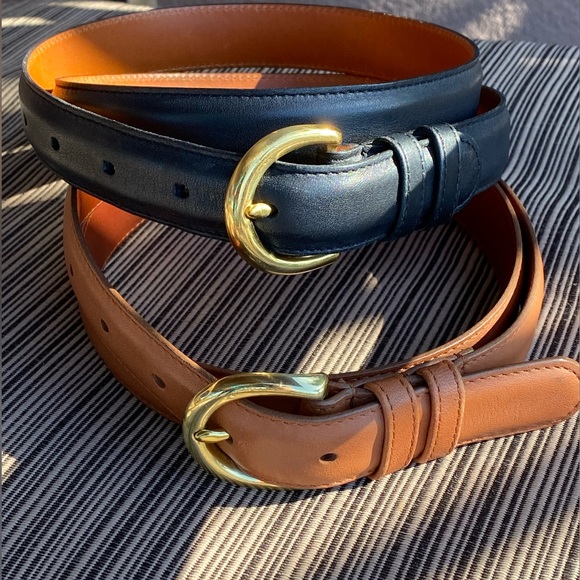 Coach Accessories - Pair of Authentic Coach Belts 1-Black / 1-Brown 💯